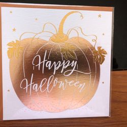 New Paper Destiny Halloween Greeting Card