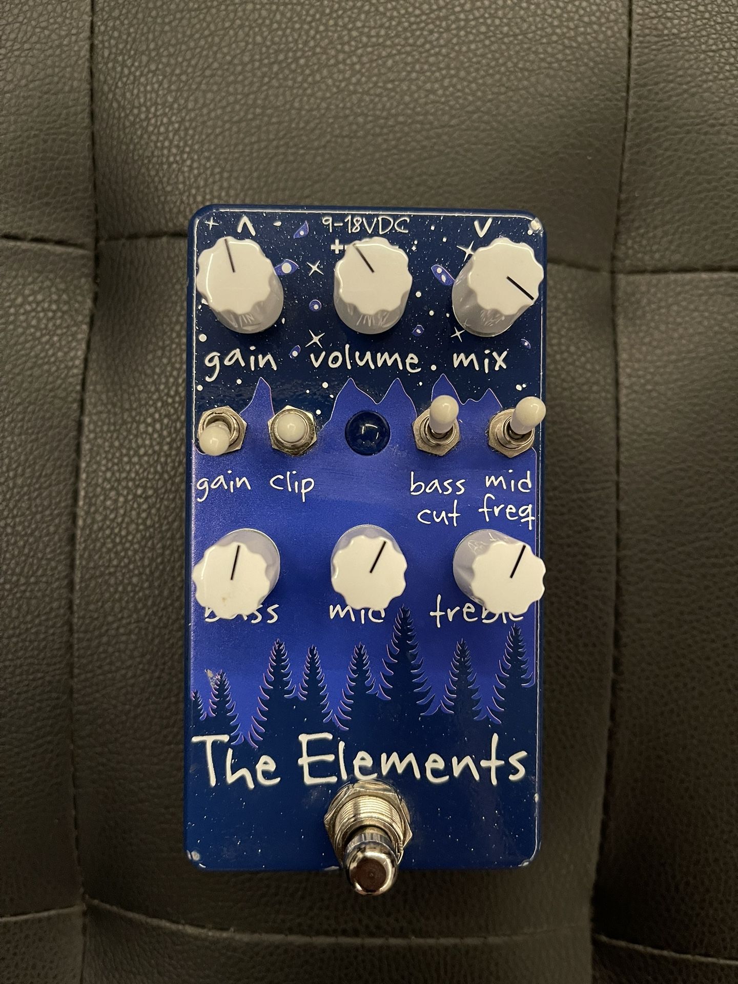 Dr Scientist The Elements Distortion Guitar Effect Pedal