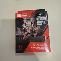 Seagate FireCuda 530 4TB M.2 NVMe Internal SSD with Heatsink PC  PS5 Playstation 5