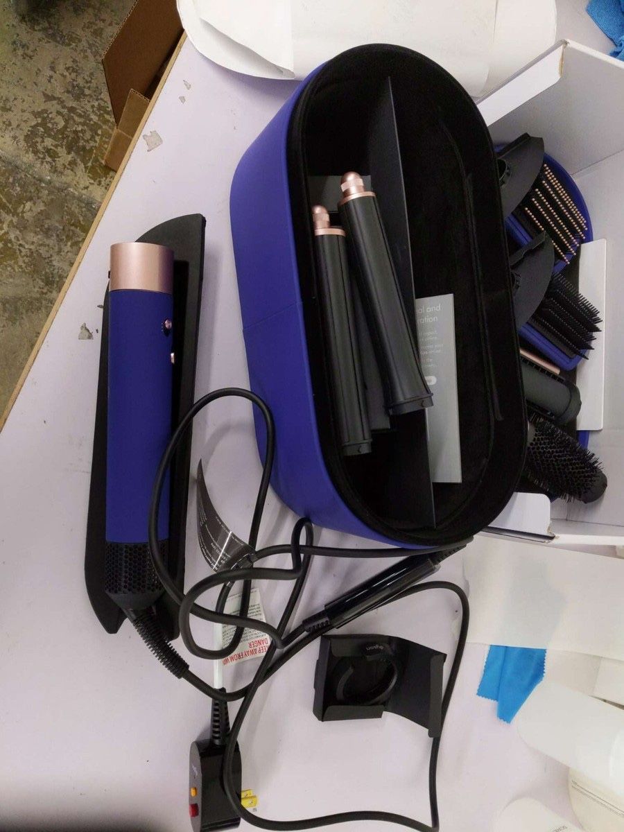 Premium Dyson Airwrap™ Multi-styler Complete Long (Vinca Blue/Rosé)