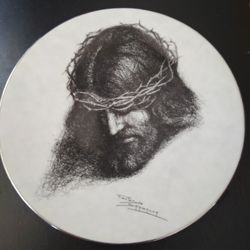 Jesus Christ Porcelain Dish Collector Plate 1991 