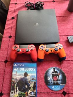 Ps4 1 tb 2 controllers and 2 games ( pickup only )
