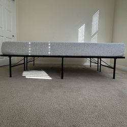 Tuft Neddle Full Mattress and Frame 
