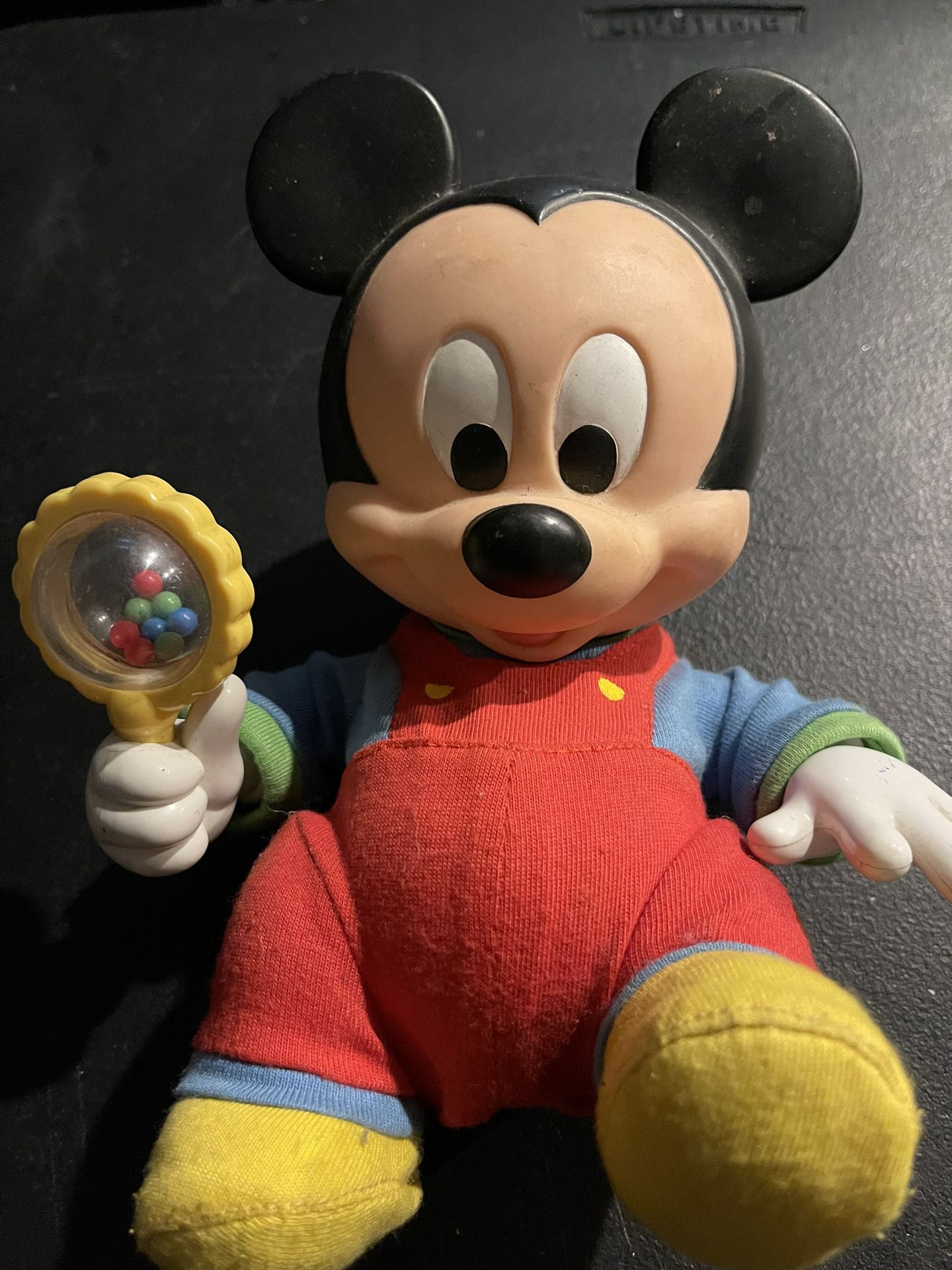 RARE~1988 Baby Mickey Mouse Walt Disney Character Doll 
