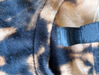 Tie dye Print Fleece Garment