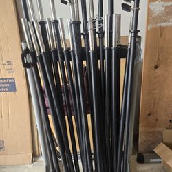 5ft Standard 1inch Weight Bars Barbells With Free Clips