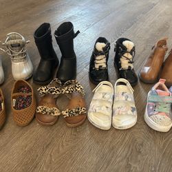 Lots Of 8 Girls Shoes