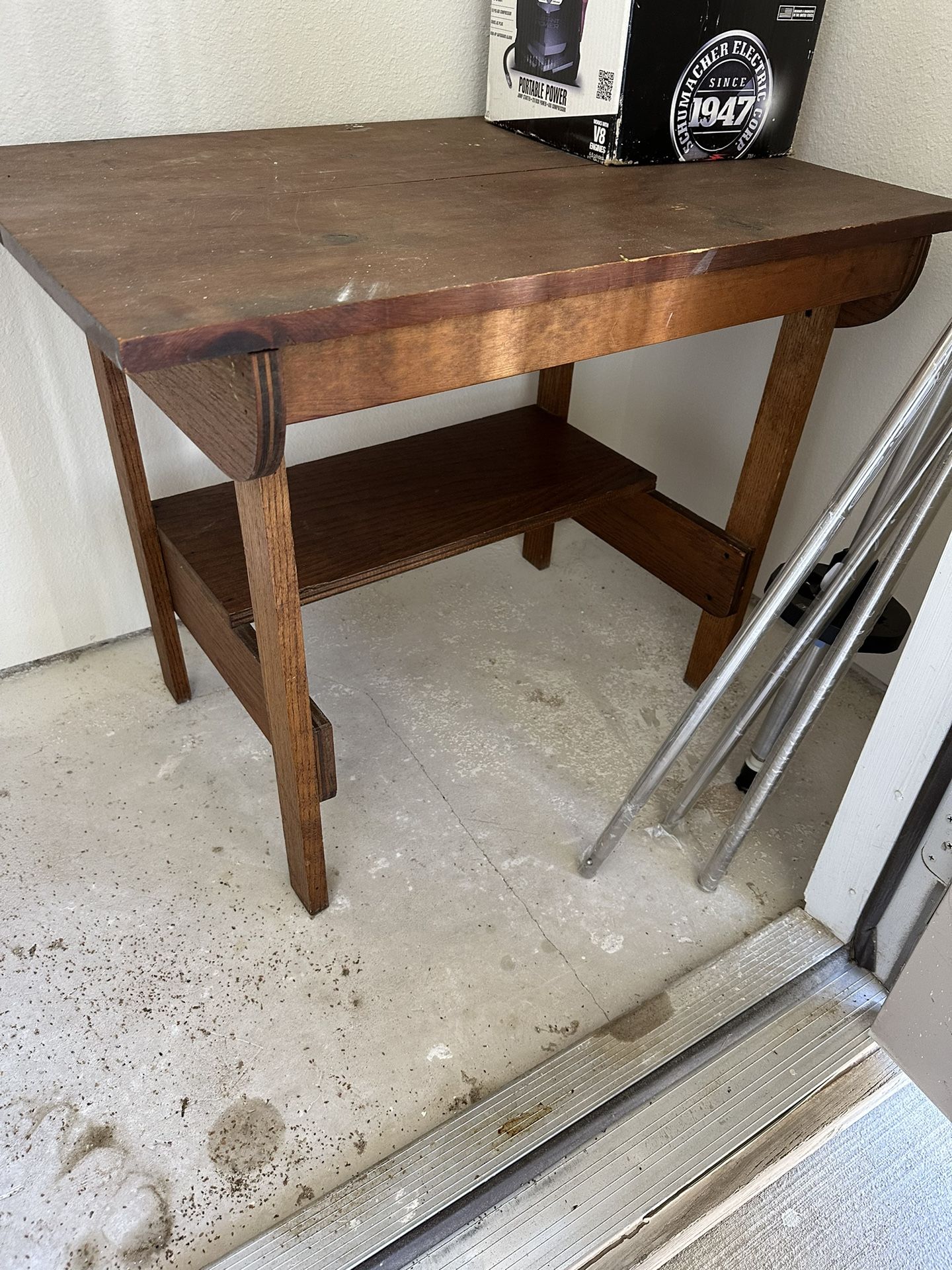 Child’s Vintage Desk And Chair