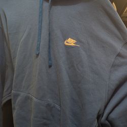 Blue Nike Pullover Hoodie 