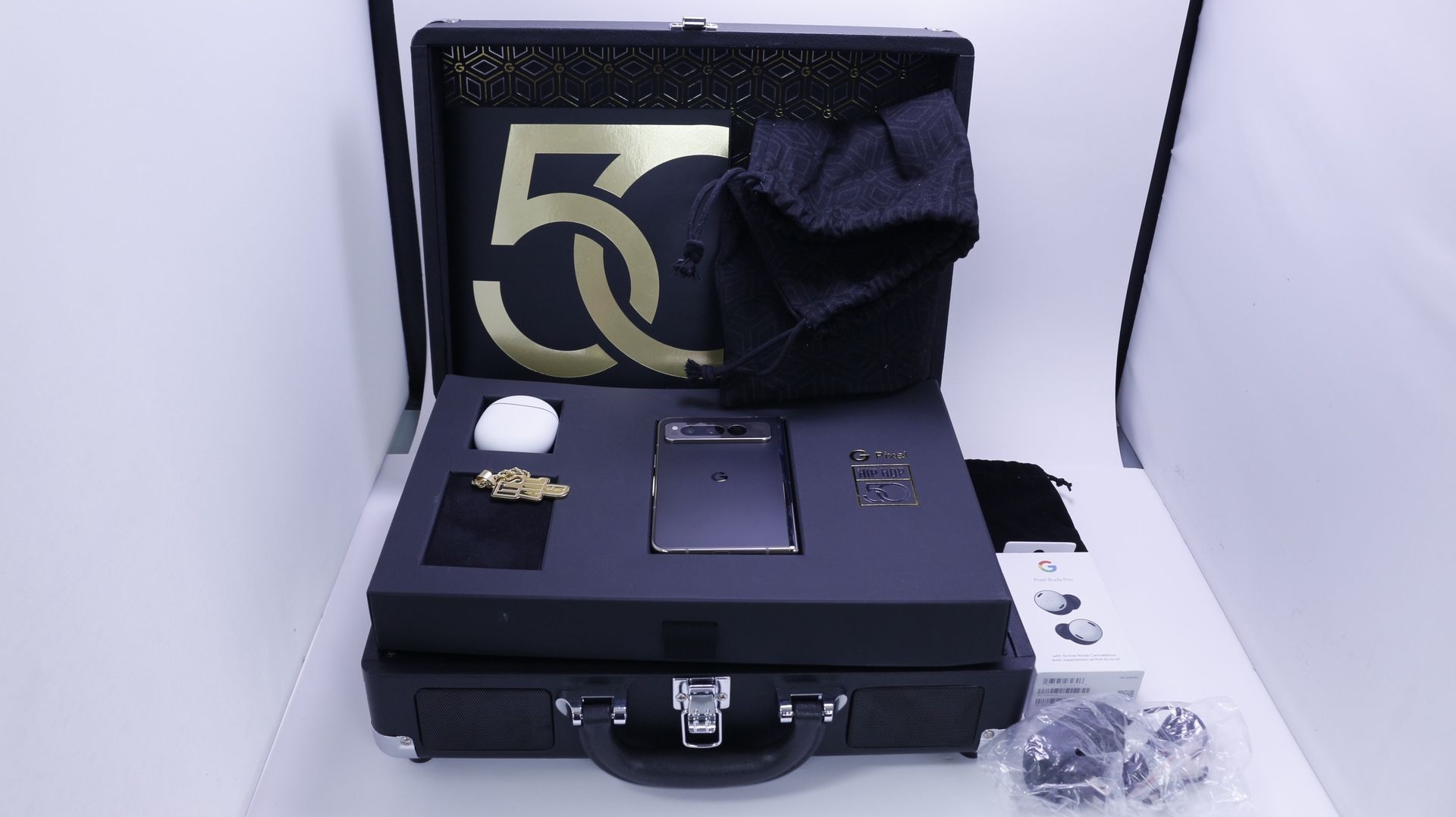 Limited edition google Pixel Fold complete Set celebrates 50th anniversary of hip hop 512 GB unlocked