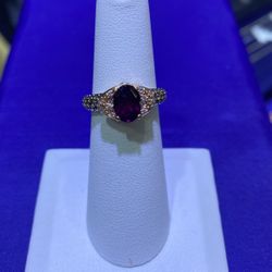 14KT Gold Diamond Ring 