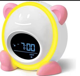 Sleep trainer clock for kids