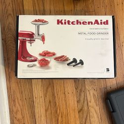 Kitchen Aid Metal Food Grinder Attachment