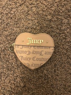 Juicy Couture Heart-Shaped Coin Purse