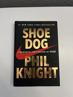 Nike Shoe Dog Phil Knight Book New