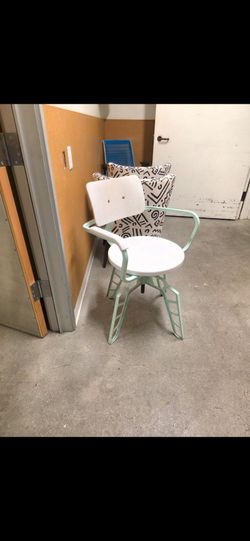 Industrial metal chairs