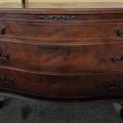 Claw Foot Mahogany Dresser

