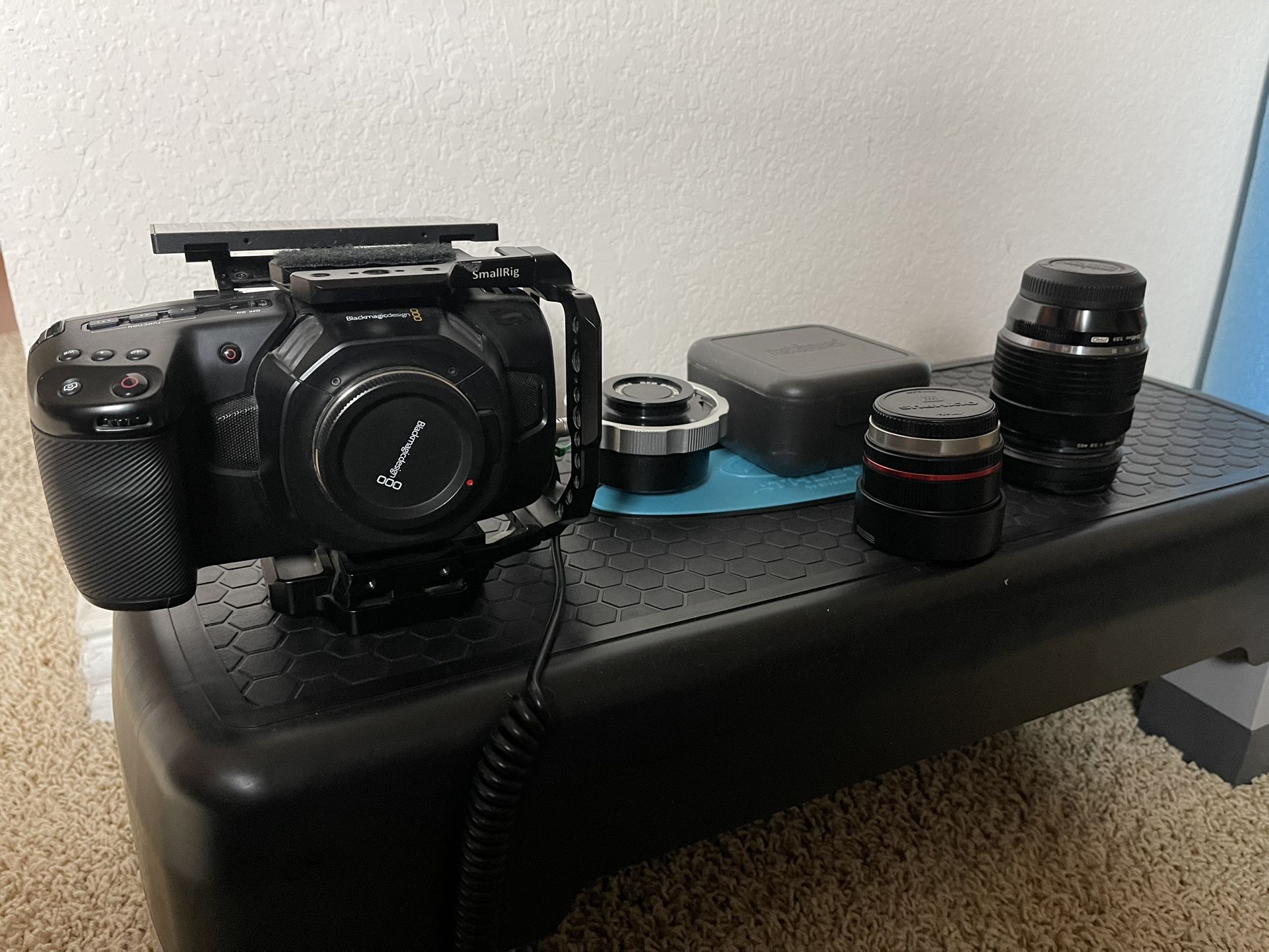 Black magic Pocket 4K Camera Kit