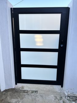Security Gate Door Glass Total Private