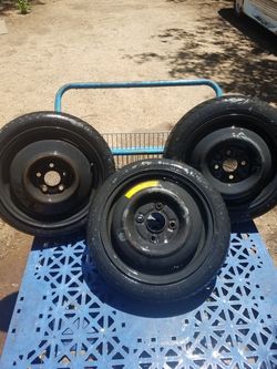 Spare tires 4lug and 5lug