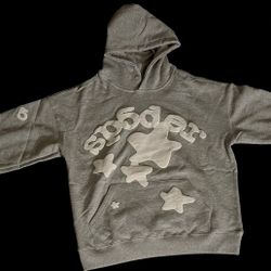 Sp5der Beluga Hoodie 'Grey' 