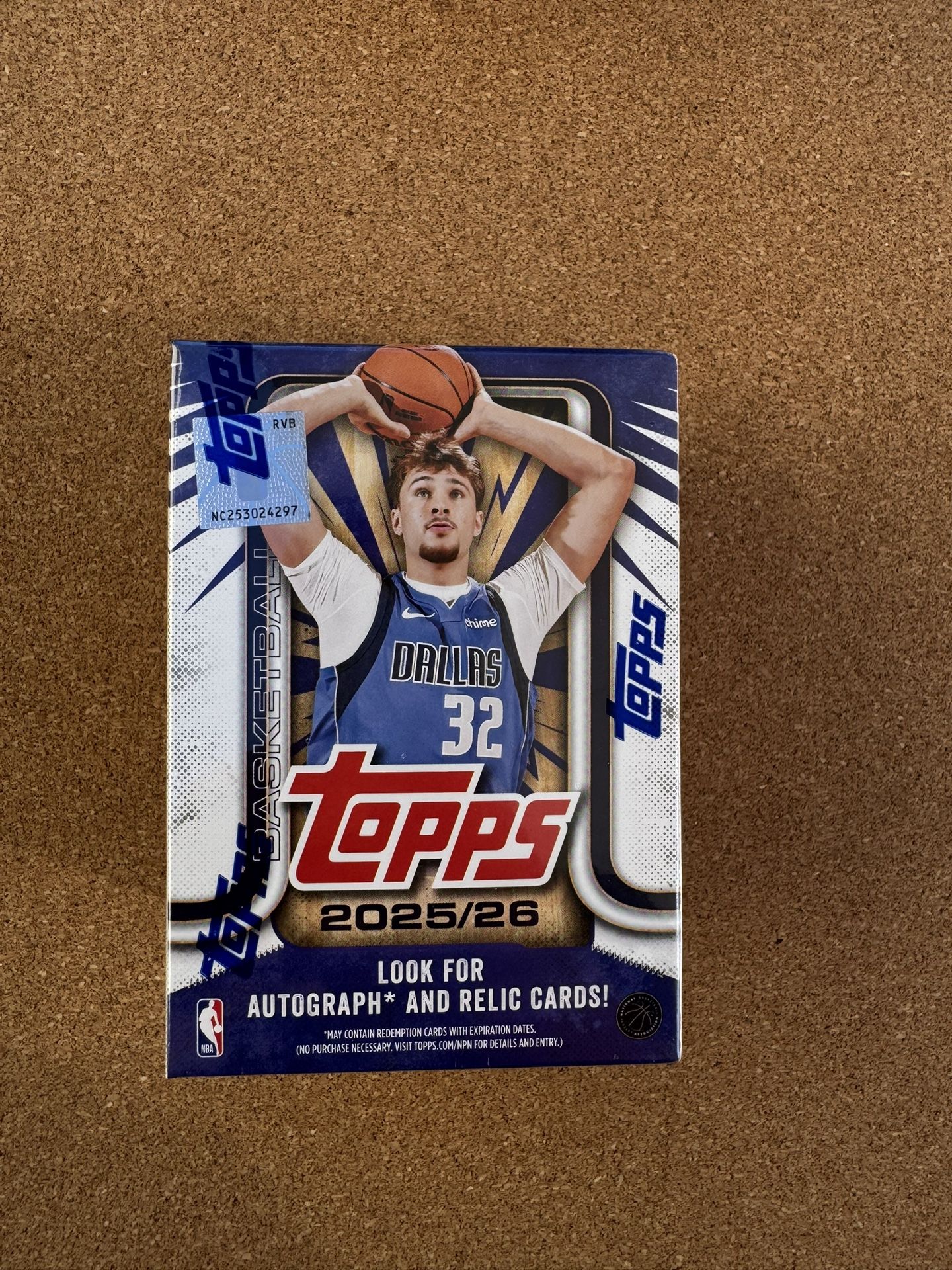 2025-26 Topps Basketball Hobby Value Box Factory Sealed 
