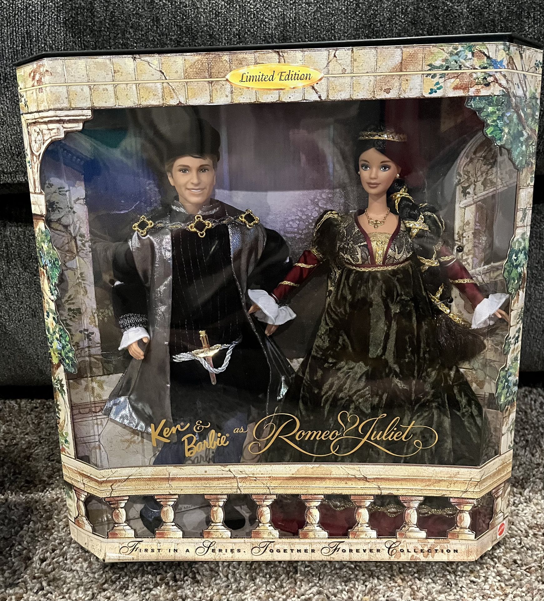 Romeo and Juliet Barbie and Ken