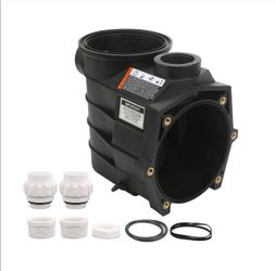 SZQBZMJ SPX3120AAZ Threaded Style Pump Housing and Strainer with Drain Plugs Compatible with Hayward Super II Pump SP3000/SP3000X Series Models 2-Inch
