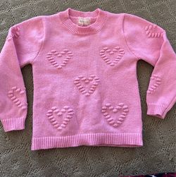 Girls sweaters size 6 and 7