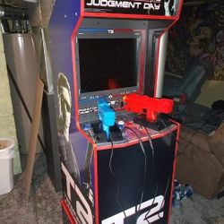 (NEW) Arcade1Up Terminator 2 Arcade Machine Video Party Social Game Kids Adults