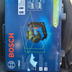 Bosch GLL300-42GL, un nivel láser de tres planos de 360 grados.