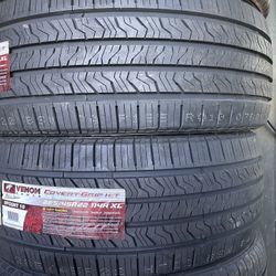 BRAND NEW MATCHING PAIR (2) 285 45 22 ALL SEASON TIRES !!!