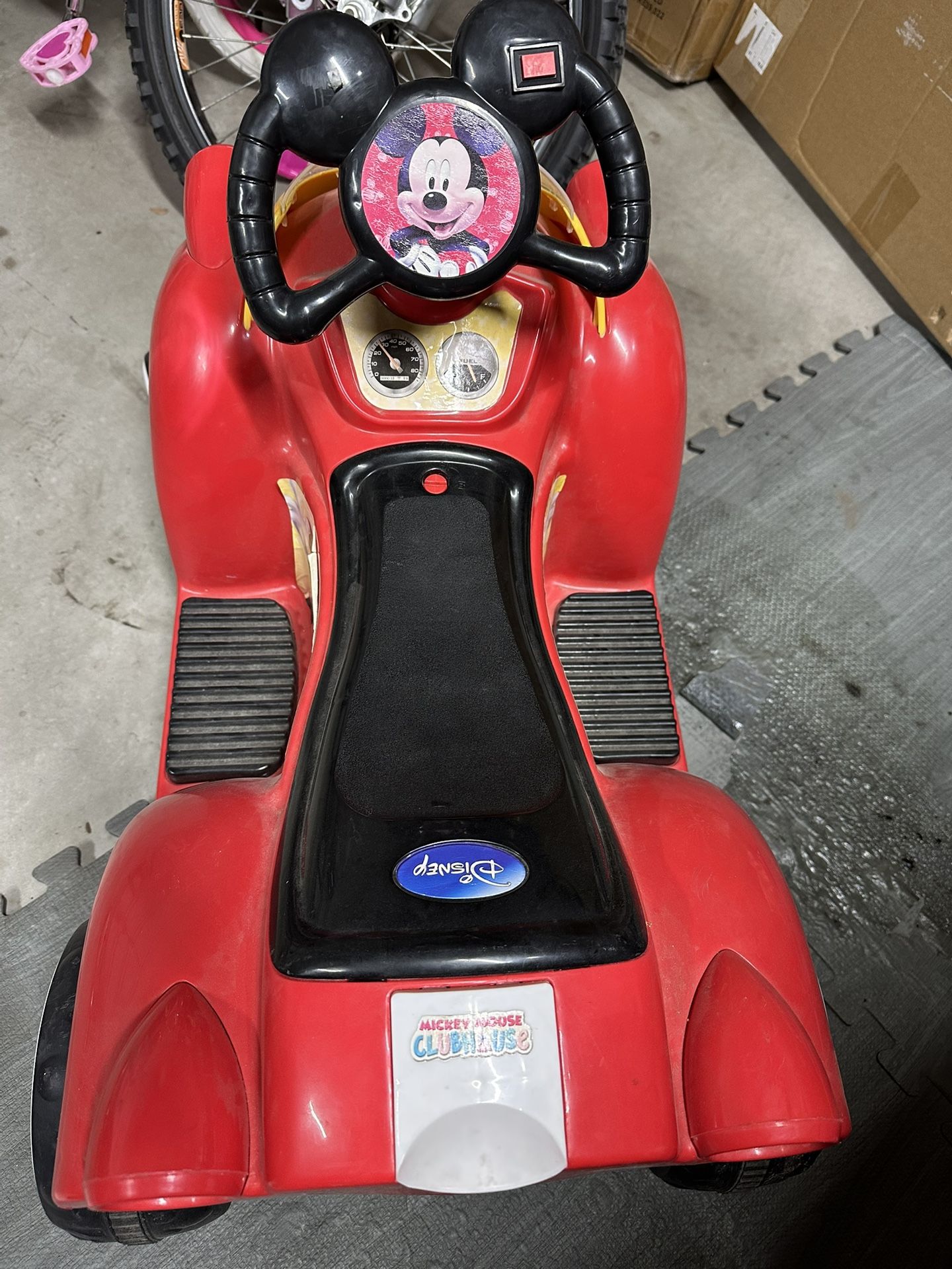 Mickey Mouse car