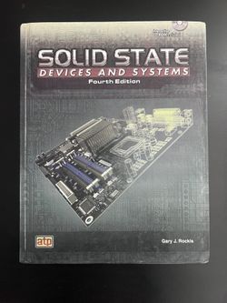 SOLID STATE DEVICES AND SYSTEMS Fourth Edition