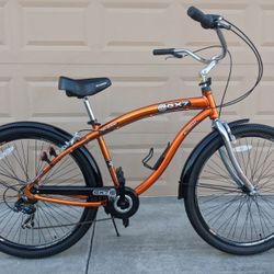 29"GENESIS GX7 MENS CRUISER BIKE (L/G). 1X7 SPEEDS. ALUMINUM. NEW👌🏼