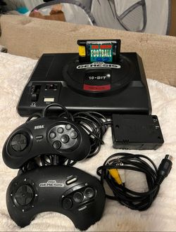 Sega Genesis All Cables & Games