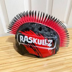 Raskullz Mohawk Bicycle Bike Helmet Youth Small Ages 5+ Skateboard