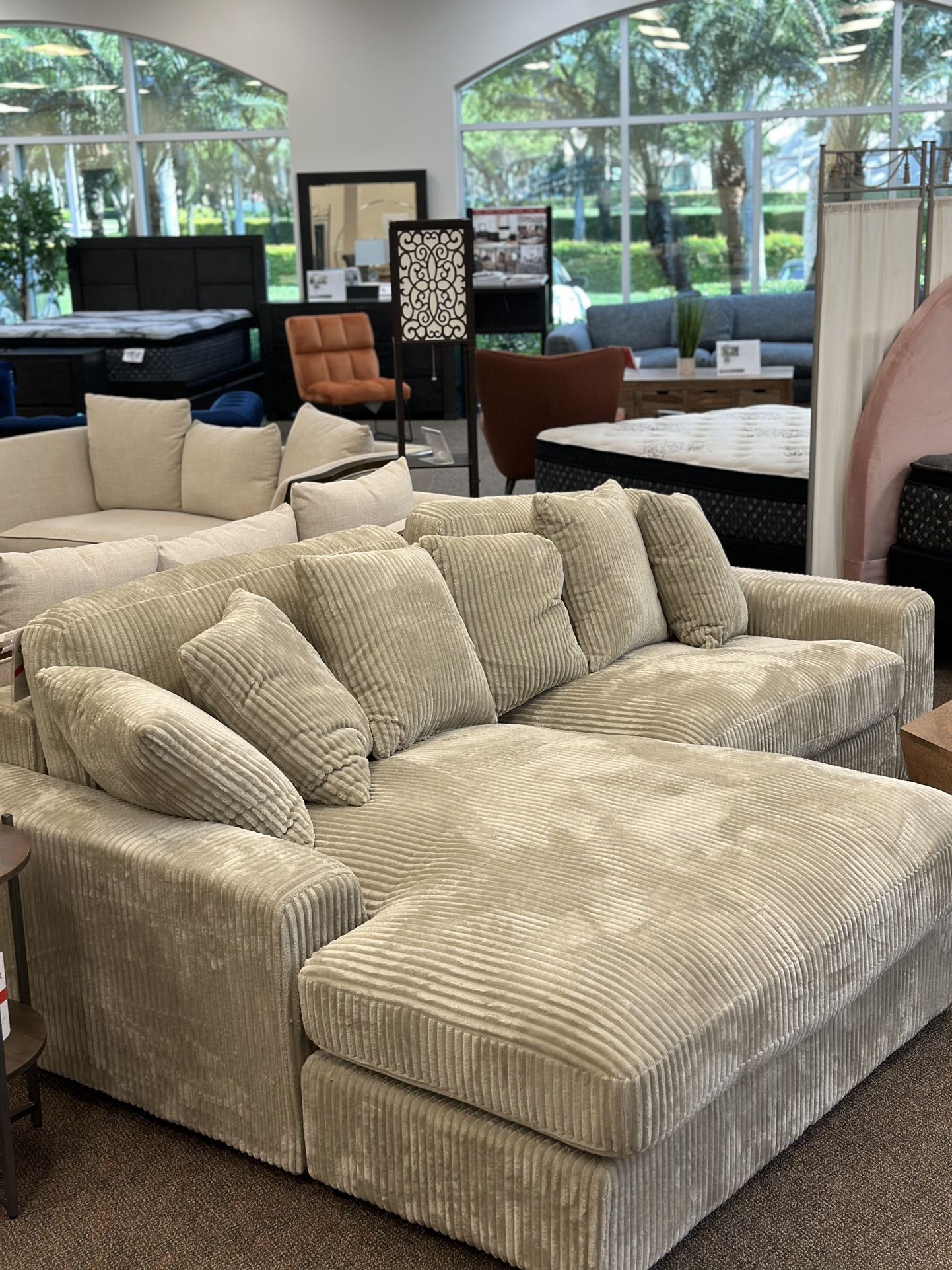 Brand new sectionals sofas in box- Flexible Payment options available $39 down. (Message for details) 