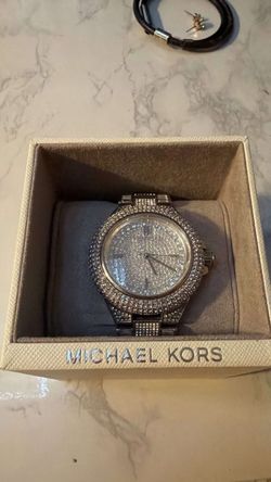 Michael Kors Silver Camille watch
