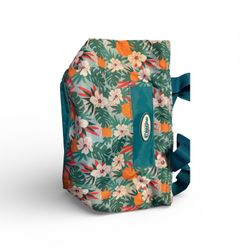 Green Floral Pattern Lunch Bag