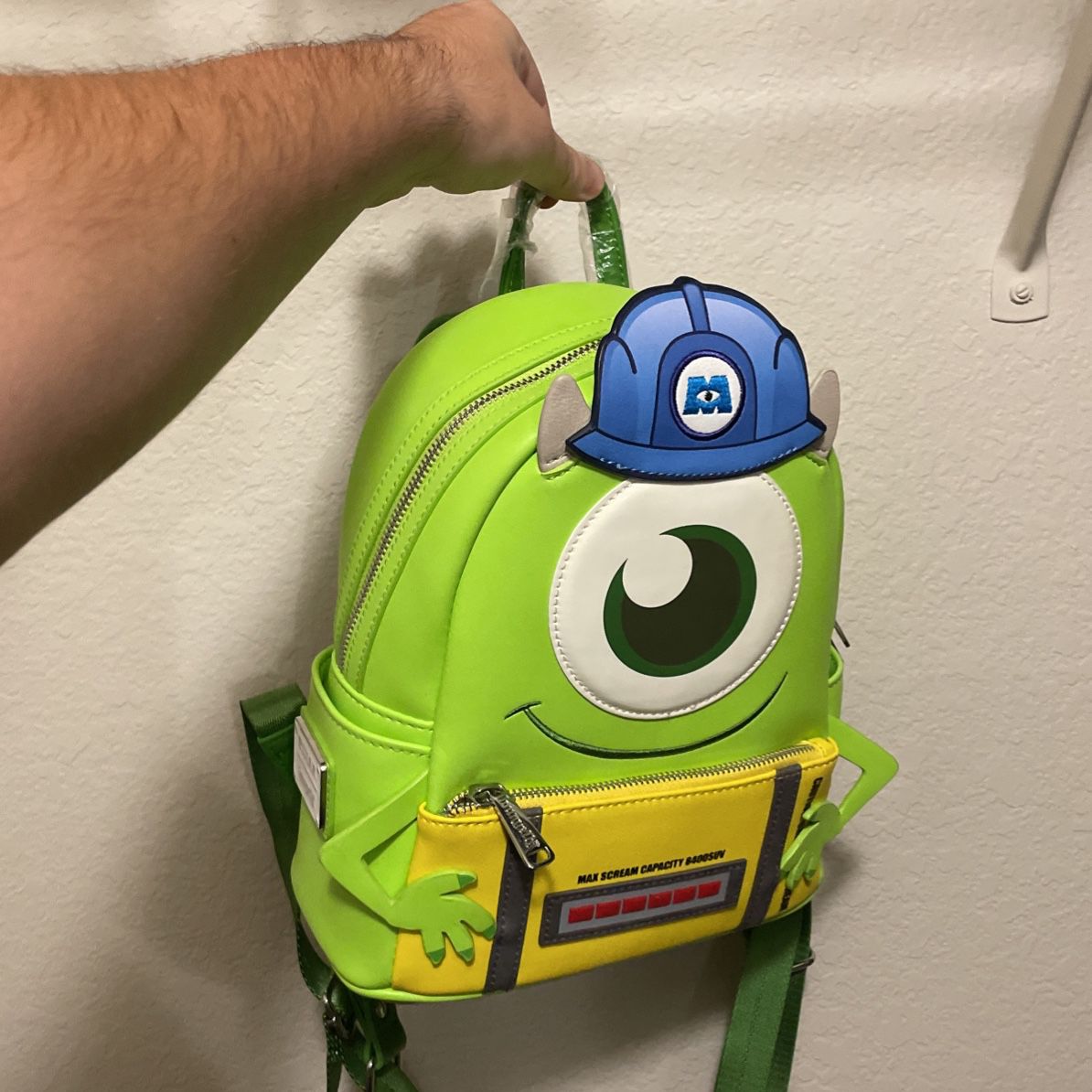 Loungefly Disney Pixar Monsters Inc Mini Backpack Characters Doors Pattern  Bag for Sale in Boynton Beach, FL - OfferUp