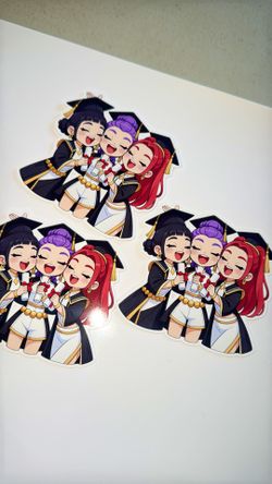 Demon Hunter K-pop LEI Grad toppers