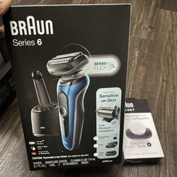 New Sealed Box- Braun Series 6 6095cc Electric Razor for Men