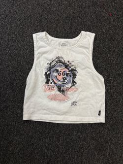 Vans Graphic Crop Tank Top