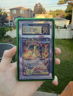 Pokemon Mega rayquaza ex pristine 10