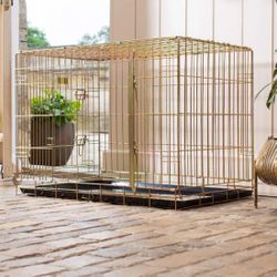 Dog Crate Wire Fodling Size 42” Large With Tray New In Box 📦 