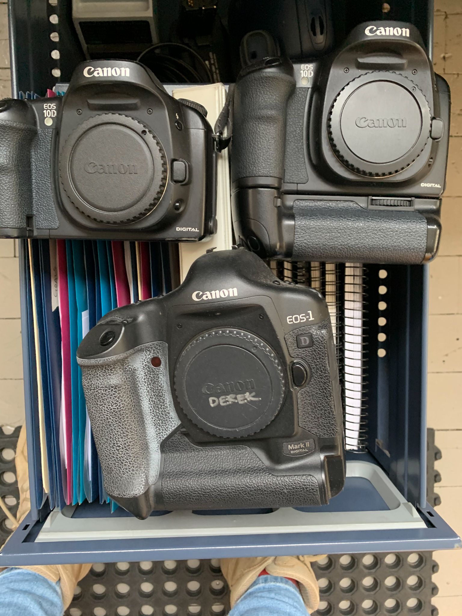 Canon EOS 10D and EOS-1 Mark 2