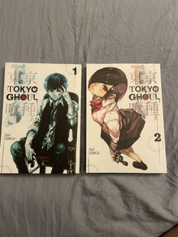 Tokyo Ghoul Vol 1 and 2 Manga