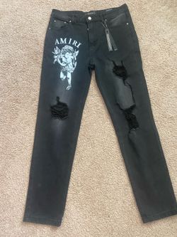 Luxury men's jeans