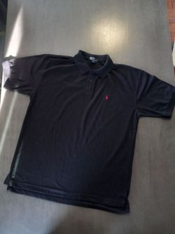 Ralph Lauren Polo Button Up Shirt Size 2xl Black